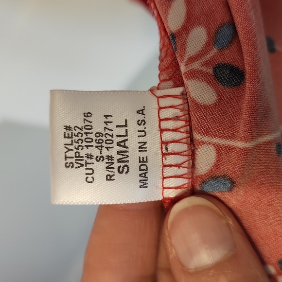 Floral tunic top sz s - Picture 2 of 3